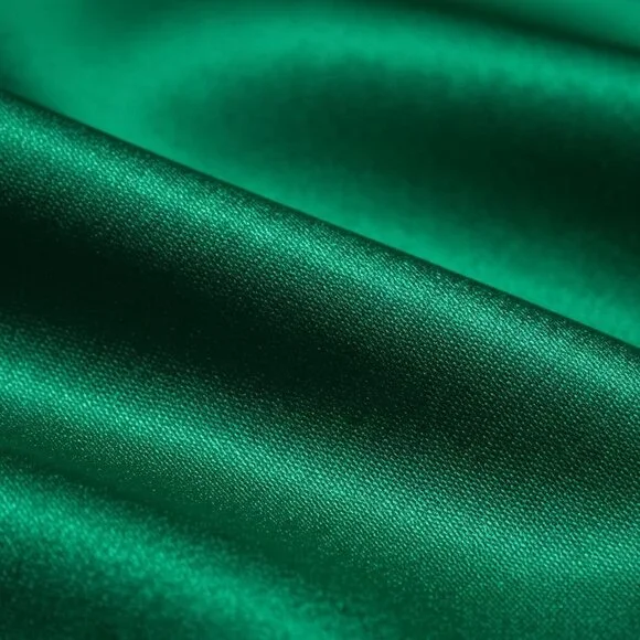 Emerald Green Wild Rag 35x35 Satin Scarf, Western Cowboy Neck Scarf, Square Band - Picture 2 of 8